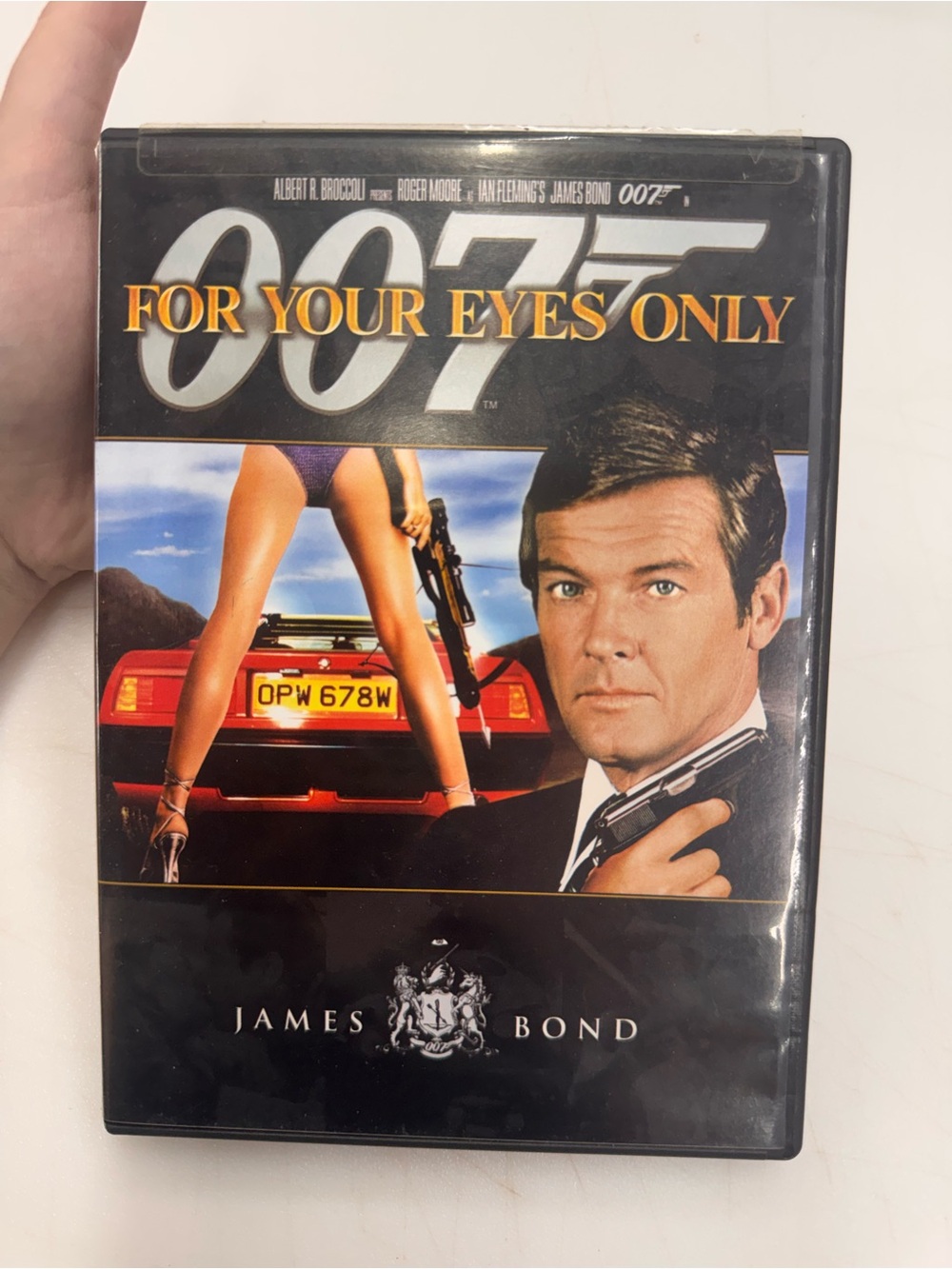 For Your Eyes Only DVD 1981 James Bond Roger Moore Frame Restoration Tested